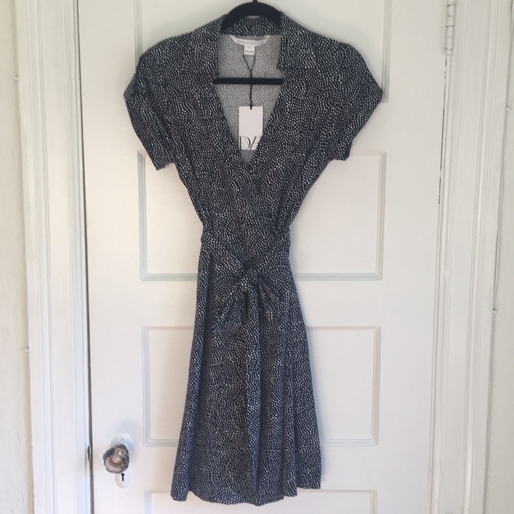 Diane Von Furstenberg wrap dress, NWT